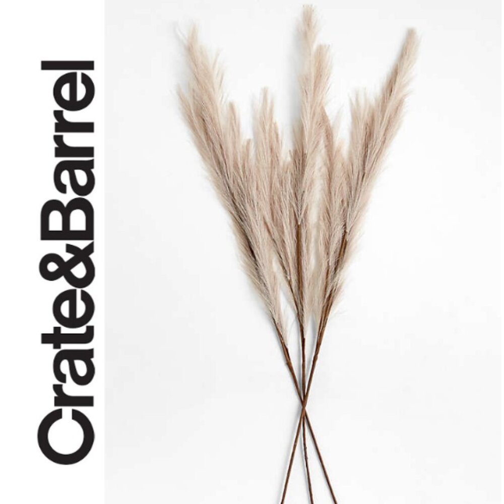 FAUX TAUPE 45" PAMPAS GRASS BUNCH